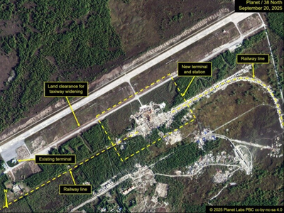 北韓最新布局曝光!擴建「革命旅遊勝地」商業機場 航廈已顯雛形