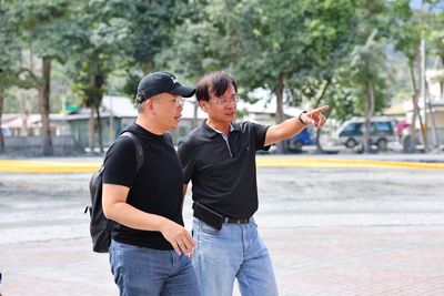 蔡其昌前往花蓮光復勘災 中職捐款援助棒球隊重建
