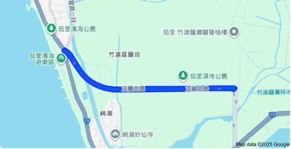 ▲高雄茄萣區正順北路。（圖／取自Google map）