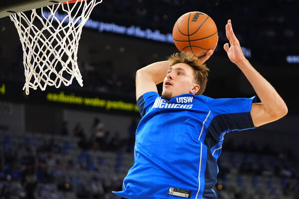 ▲NBA獨行俠狀元弗拉格熱身賽首秀表現亮眼。（圖／達志影像／美聯社）