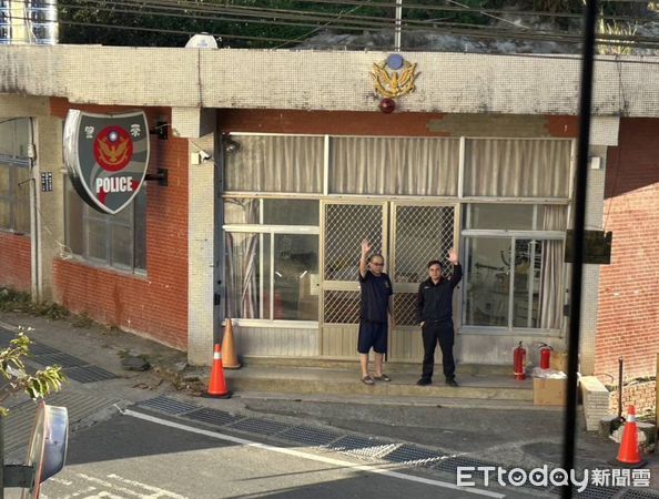 ▲仁愛警分局平靜派出所重建工程啟動，將暫遷廬山國小附近、維持服務不中斷。（圖／記者高堂堯翻攝）