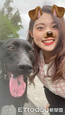 鏟子超人最後一刻無法領養狗狗，傷心落淚。（圖／Threads@yu1223_提供）