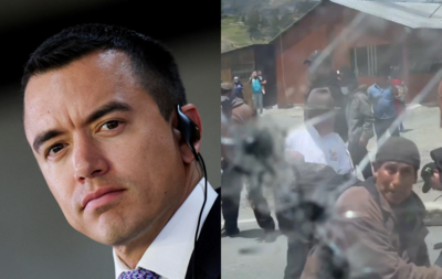 厄瓜多總統車隊「遭500人包圍」狂砸！　警逮5人認定暗殺未遂