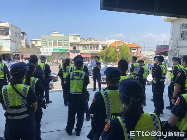 ▲▼朴子分局今年東石海之夏叫去年三小時，今年僅花一小時讓民眾快速離場獲得不少好評 。（圖／記者翁伊森翻攝）