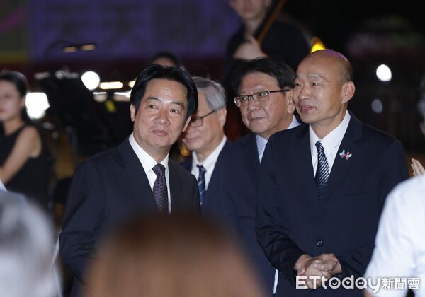 ▲▼賴清德出席「不要轉台 馬上回來－中華民國114年國慶總統府建築光雕展演點燈儀式」。（圖／記者湯興漢攝）