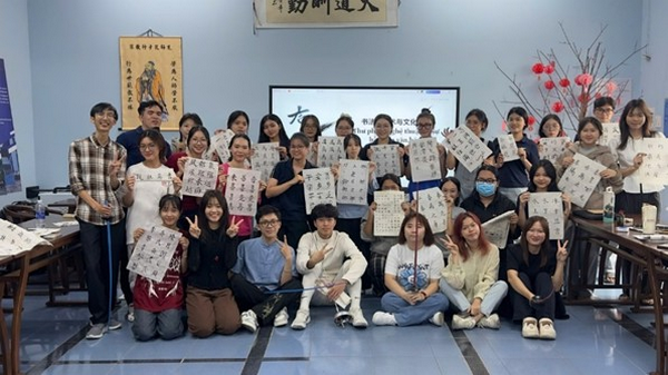 ▲元智大學以AI科技開創華語教學新模式