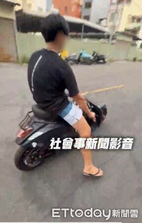 ▲▼一名男子被人拍下，騎乘微型改裝電動二輪車在華昌路上公然逆向行駛並蛇行，警方目前已鎖定涉案男子，將依刑法公共危險罪偵辦，並針對多項違規行為開罰。（圖／翻攝社會事新聞影音）