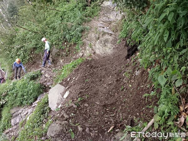 ▲北大武山登山步道。（圖／內埔警方提供）