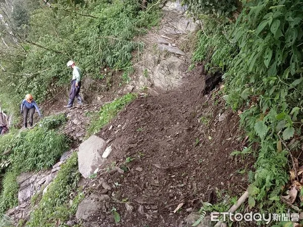 ▲北大武山登山步道。（圖／內埔警方提供）