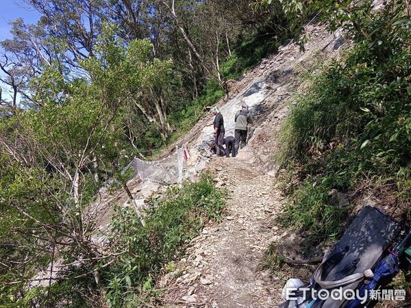 ▲北大武山登山步道。（圖／內埔警方提供）