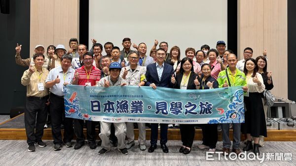 ▲謝國樑率團赴東京考察豊洲。（圖／記者郭世賢翻攝）