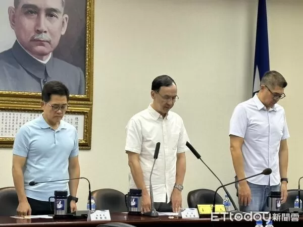 ▲▼國民黨主席朱立倫中常會致詞。（圖／記者鄭佩玟攝）