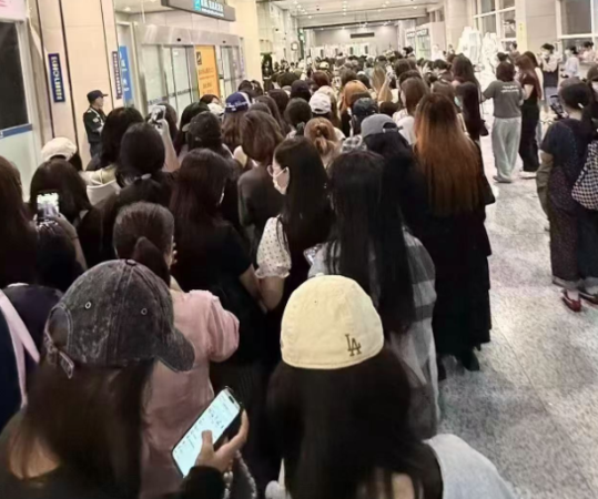 ▲機場狀況。（圖／翻攝自微博，上同）