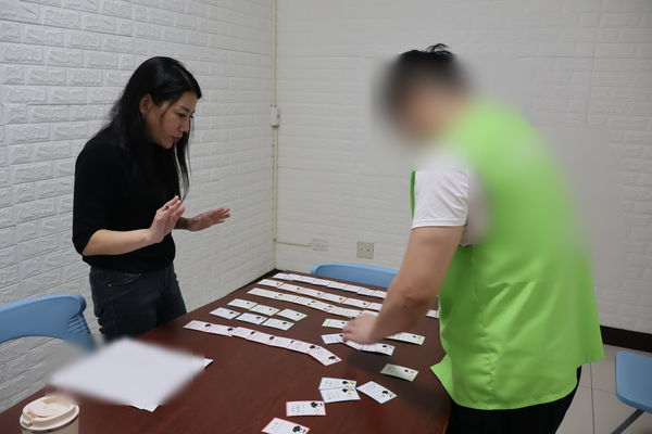 ▲法務部矯正署八德外役監近期引進職能治療強化職涯輔導，協助收容人逐步提升自我效能與復歸能力。（圖／八德外役監提供）
