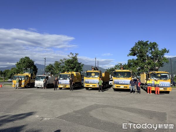 ▲台東縣多面向支援花蓮光復。（圖／記者楊晨東翻攝）