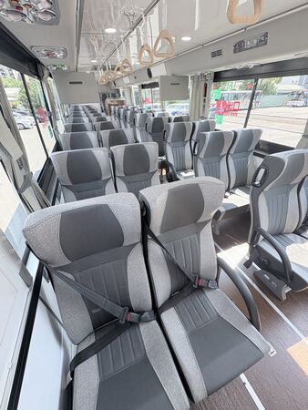 ▲932線城際電巴上路！新北電動公車突破300輛。（圖／新北市交通局提供）