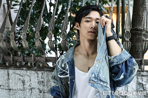 ▲黃冠智入圍金鐘專訪。（圖／記者林敬旻攝）