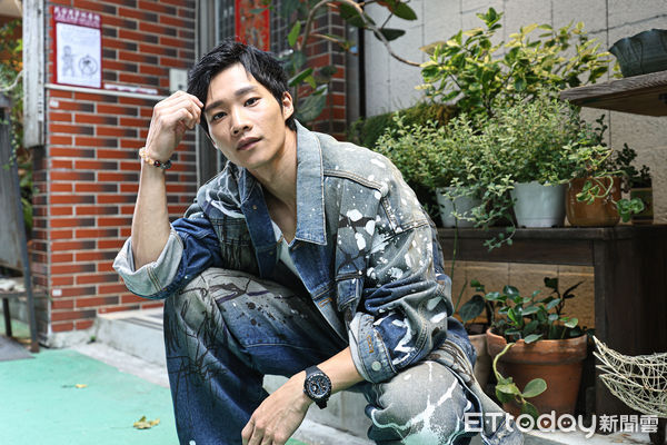 ▲黃冠智入圍金鐘專訪。（圖／記者林敬旻攝）