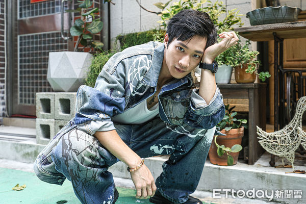 ▲黃冠智入圍金鐘專訪。（圖／記者林敬旻攝）