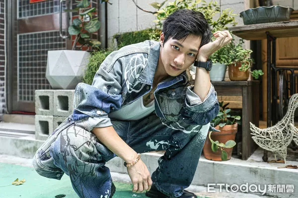 ▲黃冠智入圍金鐘專訪。（圖／記者林敬旻攝）