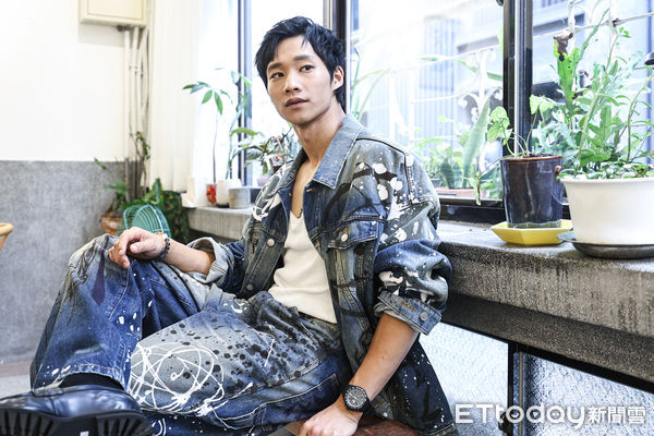 ▲黃冠智入圍金鐘專訪。（圖／記者林敬旻攝）