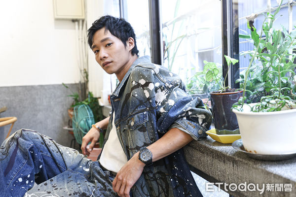 ▲黃冠智入圍金鐘專訪。（圖／記者林敬旻攝）