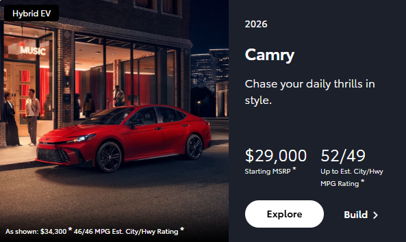 ▲台灣和泰雖然拋出導入美規車Toyota計劃，但就算搭上零關稅，售價也不會太便宜。（圖／翻攝自TOYOTA）