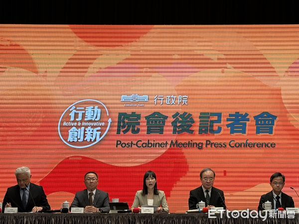 ▲▼行政院會記者會。（圖／記者陳家祥攝）