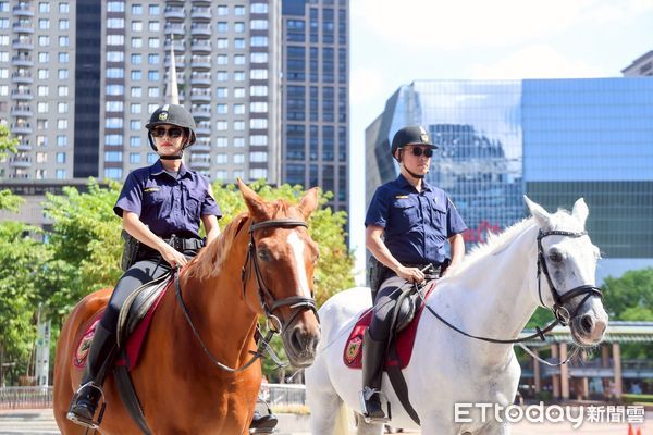 ▲▼ 新北8駿馬+18騎警登國慶遊行掀亮點       。（圖／新北市政府提供）