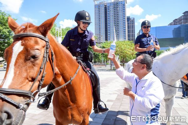 ▲▼ 新北8駿馬+18騎警登國慶遊行掀亮點       。（圖／新北市政府提供）