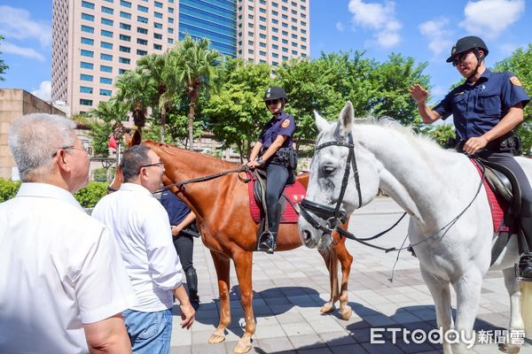 ▲▼ 新北8駿馬+18騎警登國慶遊行掀亮點       。（圖／新北市政府提供）