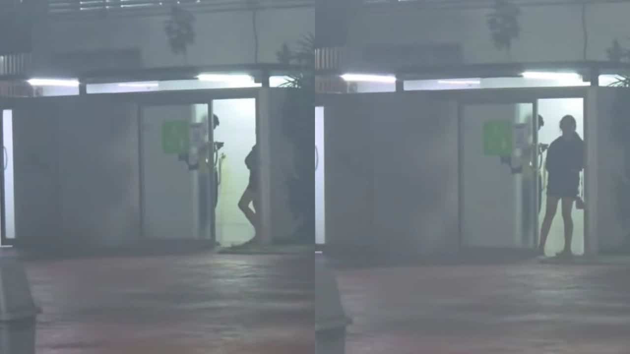 ▲▼公廁活春宮。（圖／TikTok／@user4609781679653）