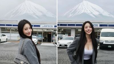 蔡瑞雪「富士山前解放深溝」超兇上圍被看光！認了靠P圖⋯網驚：看不出來