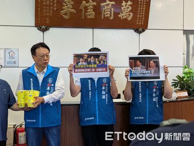 國民黨主席候選人帶珍奶衝民進黨 「我跟賴清德一樣盼兩岸和平」
