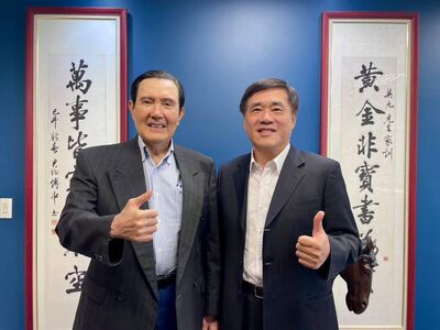 馬英九曾說挺羅智強！郝龍斌今拜會　獲「我這邊你不用擔心」鼓勵