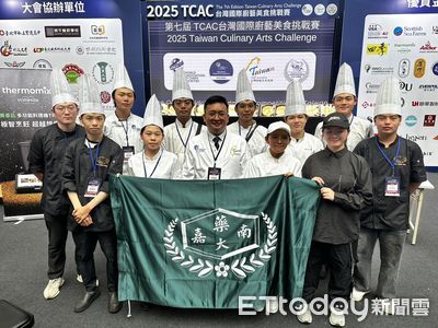 嘉藥之光餐旅系橫掃國際賽！　奪1銀11銅13佳作創佳績
