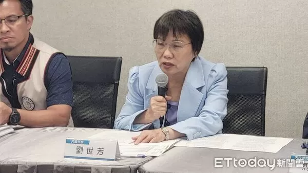 ▲▼內政部長劉世芳主持部務會報會後記者會。（圖／記者鄭毓齡攝）