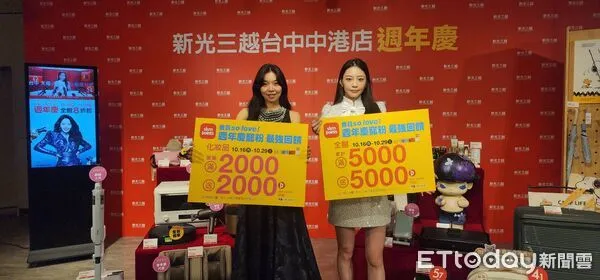 ▲台中新光三越。（圖／記者游瓊華攝）