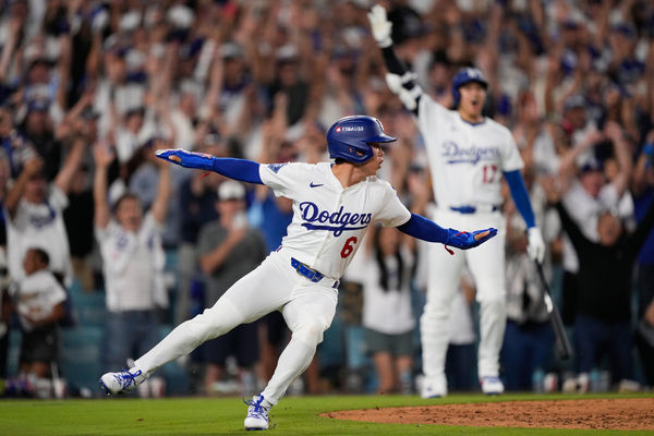 ▲快訊／再見失誤！道奇2比1氣走費城人　晉級國聯冠軍賽。（圖／達志影像／美聯社）