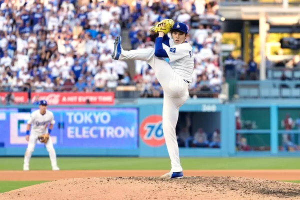 ▲▼洛杉磯道奇佐佐木朗希。（圖／達志影像／美聯社）