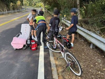 6國中生自行車出遊！139縣道摔車全身傷　超車同學不慎釀禍