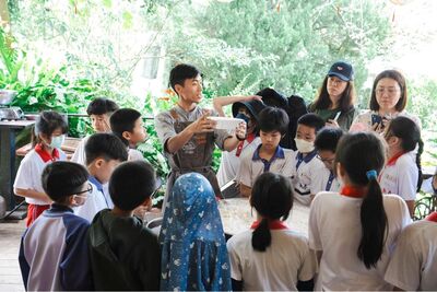 新北青農推洛神花食農旅行 手作司康體驗淡水風味