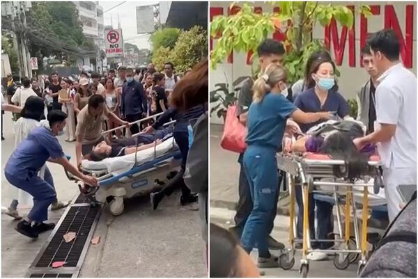 ▲▼ 菲律賓10日規模7.4地震。（圖／達志影像／美聯社）