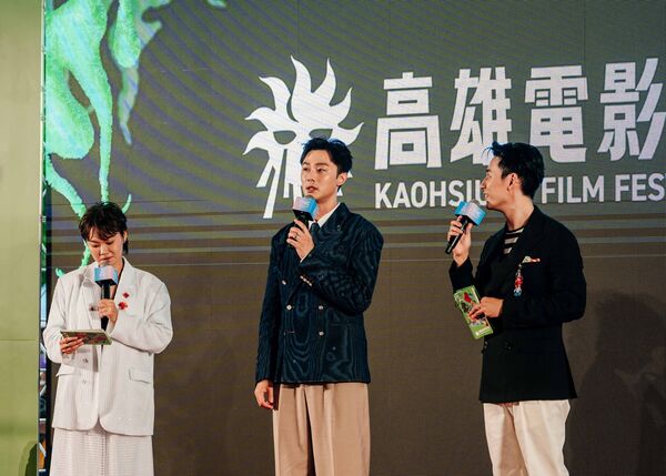 ▲施柏宇以「影展大使」的身份現身紅毯。（圖／高雄電影節提供）