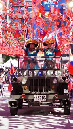 ▲桃園忠貞新村文化園區「2025國慶雙十嘉年華–向英雄致敬」活動