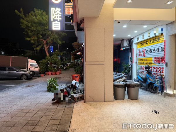 ▲▼新興車禍。（圖／記者許宥孺翻攝）