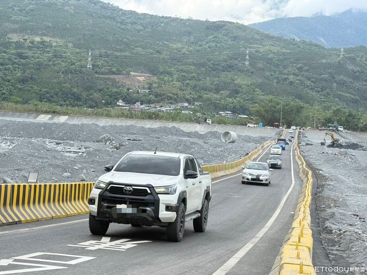 花蓮光復鄉降雨增加 馬太鞍溪橋便道「不排除預警性封閉」
