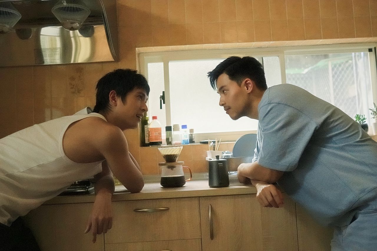 ▲▼許哲珮〈此刻〉，石知田、魏漢鼎、導演林書宇。（圖／雪人音樂提供）