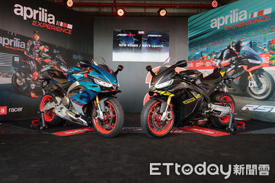 51.9萬起！Aprilia「旗艦＋中量級跑車重機」登台　GP級大翅膀上身