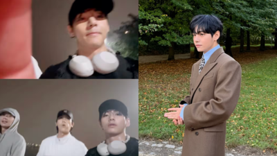 3男神零偽裝漢江散步！仔細看是V、朴敘俊、朴炯植　日常超chill